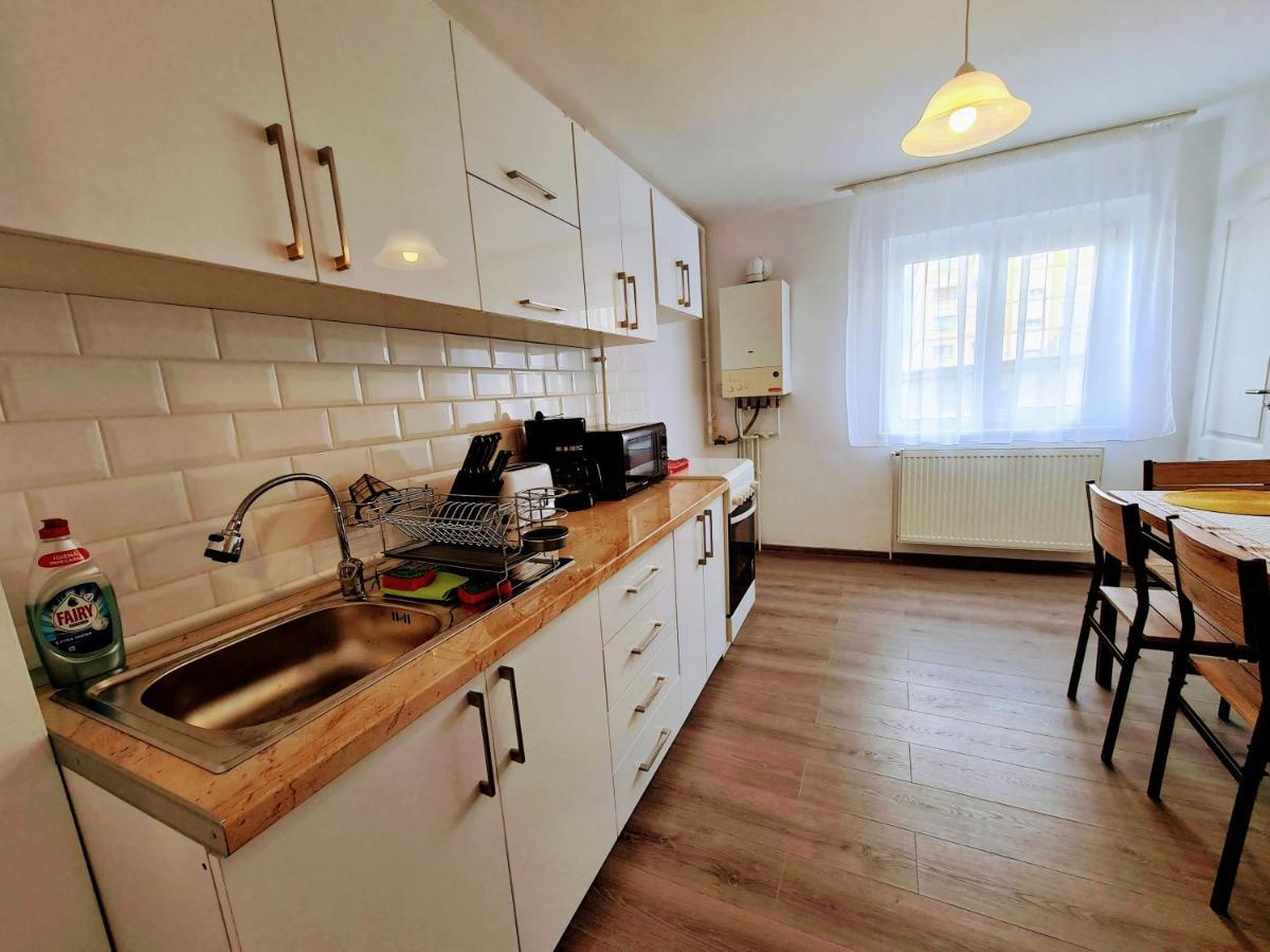 Spy Apartment Hateg Bagian luar foto